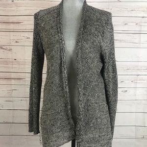 Eileen Fisher linen open cardigan Sz S